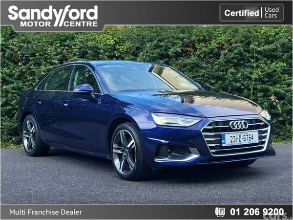 Audi A4 Saloon, Diesel, 2023, Blue