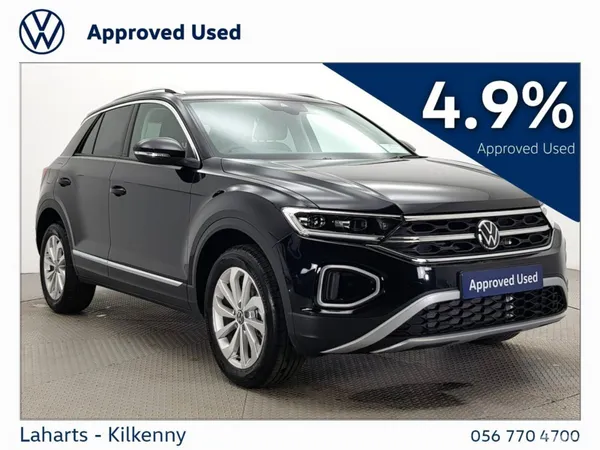 Volkswagen T-Roc SUV, Petrol, 2024, Black