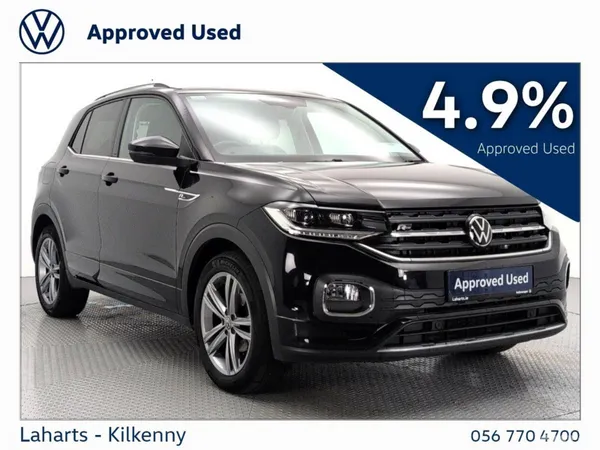 Volkswagen T-Cross SUV, Petrol, 2023, Black
