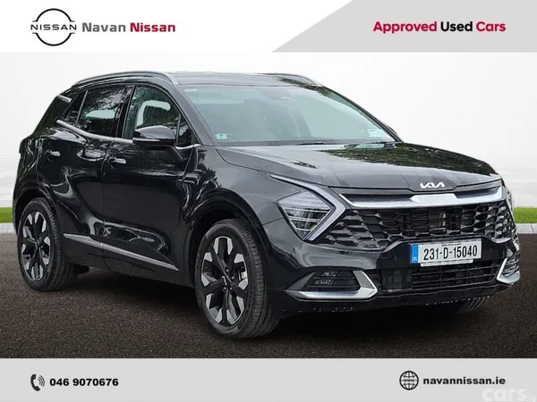 Kia Sportage SUV, Petrol Plug-in Hybrid, 2023, Black