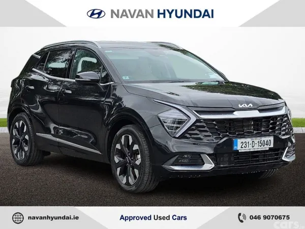 Kia Sportage SUV, Petrol Plug-in Hybrid, 2023, Black