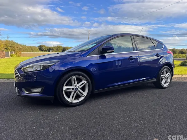 Ford Focus Hatchback, Diesel, 2017, Blue