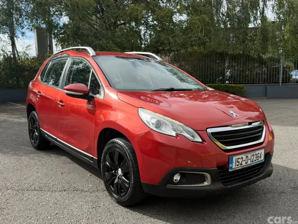 Peugeot 2008 SUV, Diesel, 2015, Red
