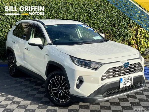 Toyota RAV4 SUV, Petrol Hybrid, 2020, White