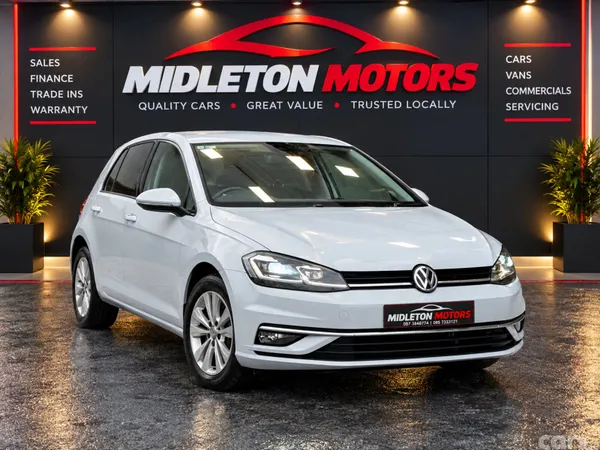 Volkswagen Golf Hatchback, Petrol, 2018, White
