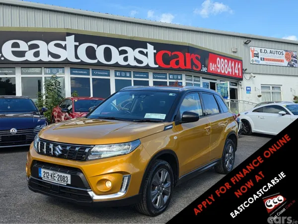 Suzuki Vitara SUV, Petrol Hybrid, 2021, Gold