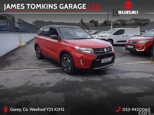 Suzuki Vitara SUV, Petrol Hybrid, 2026, Red