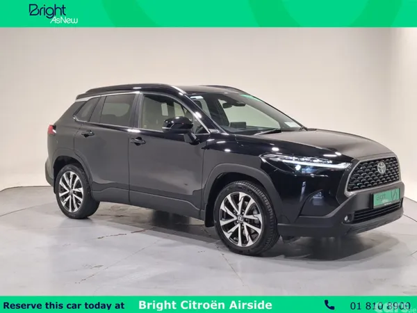 Toyota Corolla Cross SUV, Petrol Hybrid, 2025, Black