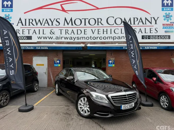 Mercedes-Benz S-Class Saloon, Diesel, 2017, Red