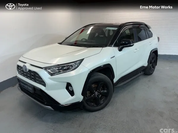 Toyota RAV4 SUV, Petrol Hybrid, 2022, White