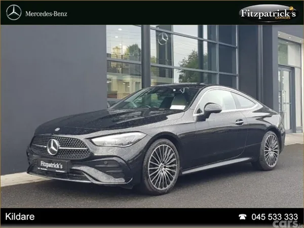 Mercedes-Benz CLE Coupe, Diesel Hybrid, 2024, Black