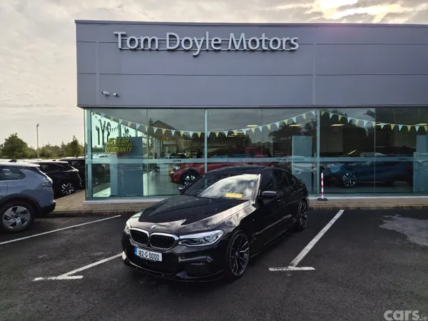 BMW 5-Series Saloon, Diesel, 2018, Black