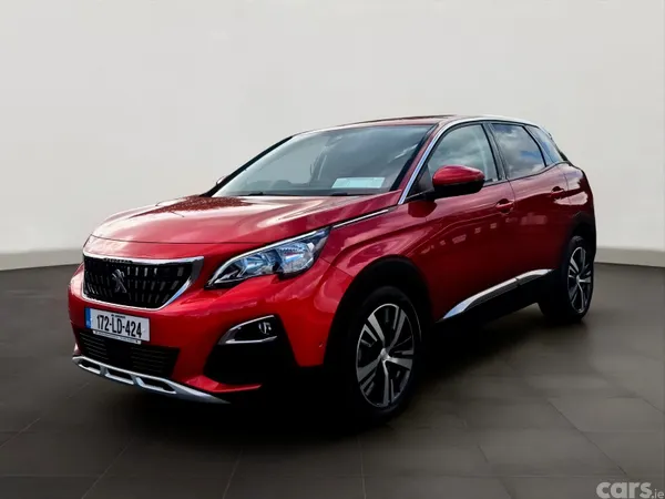 Peugeot 3008 SUV, Diesel, 2017, Red