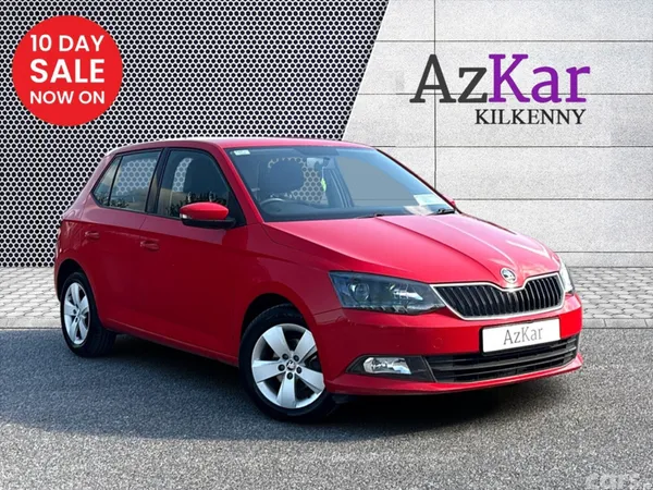 Skoda Fabia Hatchback, Diesel, 2016, Red