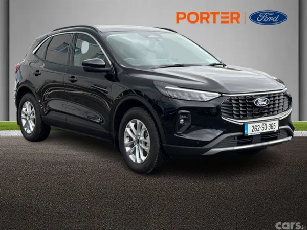 Ford Kuga SUV, Petrol Plug-in Hybrid, 2026, Black