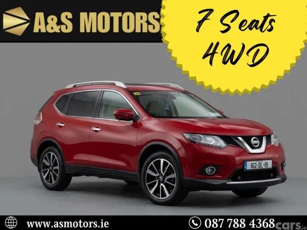 Nissan X-Trail SUV, Diesel, 2016, Red
