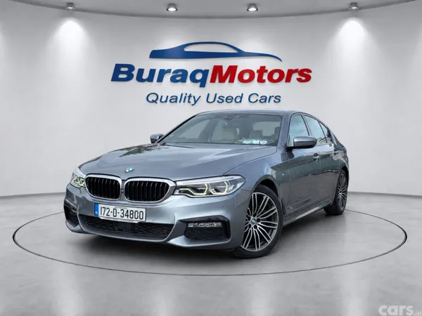 BMW 5-Series Saloon, Diesel, 2017, Grey