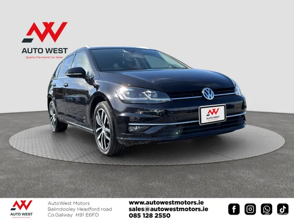 Volkswagen Golf Estate, Petrol, 2019, Black