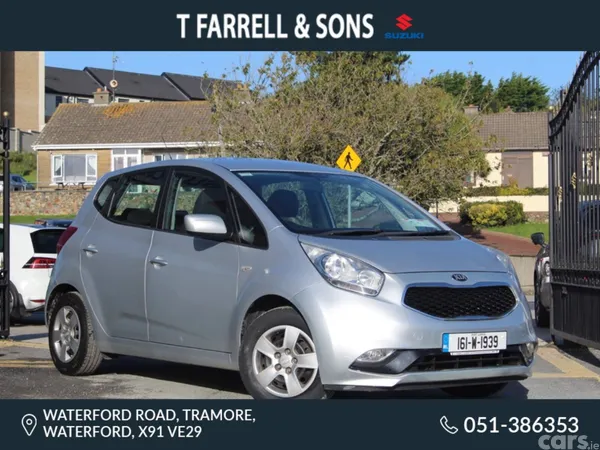 Kia Venga MPV, Petrol, 2016, Silver