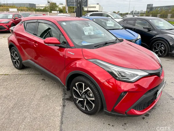 Toyota C-HR Hatchback, Petrol Hybrid, 2020, Red