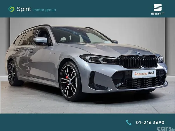 BMW 3-Series Estate, Petrol Hybrid, 2024, Grey