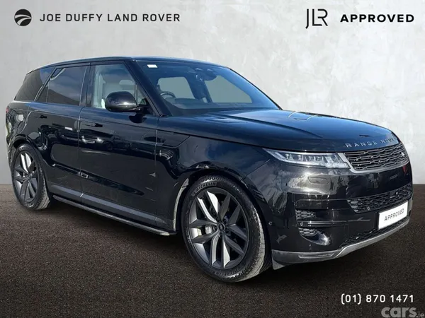 Land Rover Range Rover Sport SUV, Petrol Plug-in Hybrid, 2025, Black