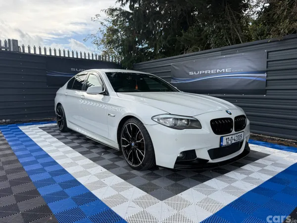 BMW 5-Series Saloon, Diesel, 2012, White