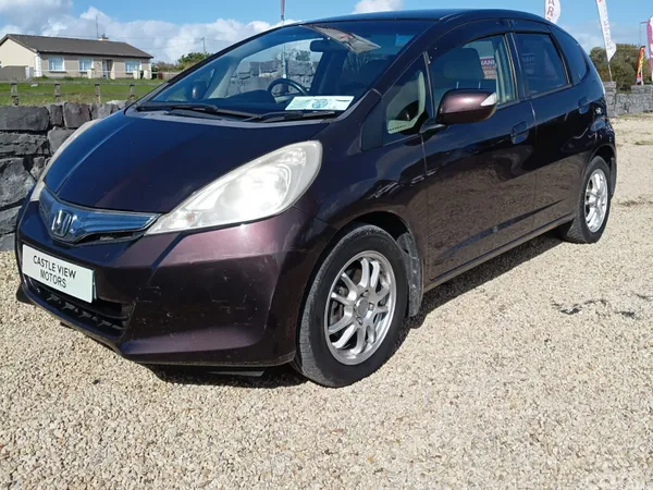 Honda Fit Hatchback, Petrol Hybrid, 2012, Red