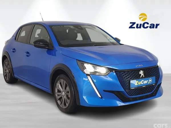 Peugeot 208 Hatchback, Electric, 2022, Blue