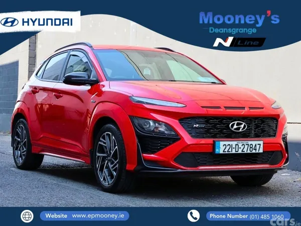 Hyundai KONA MPV, Petrol, 2022, Red