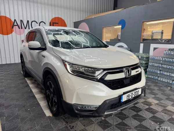 Honda CR-V SUV, Petrol Hybrid, 2019, White