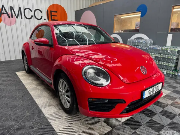 Volkswagen Beetle Hatchback, Petrol, 2017, Red