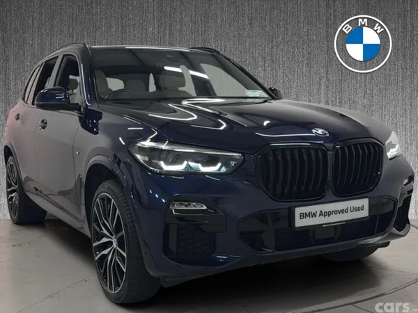 BMW X5 SUV, Petrol Plug-in Hybrid, 2021, Blue