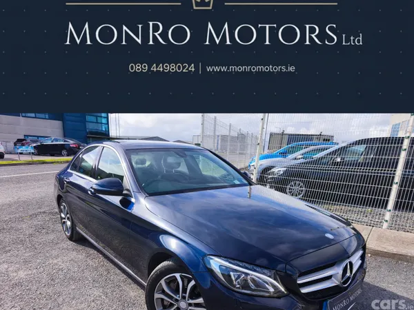 Mercedes-Benz C-Class Saloon, Petrol Plug-in Hybrid, 2016, Blue
