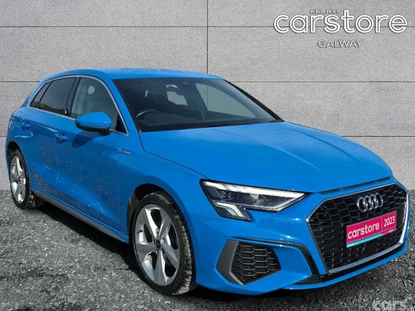 Audi A3 Hatchback, Petrol Hybrid, 2023, Blue