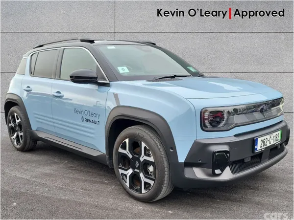 Renault 4 Hatchback, Electric, 2026, Blue
