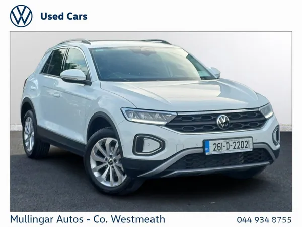 Volkswagen T-Roc SUV, Diesel, 2026, White