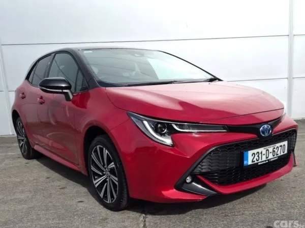 Toyota Corolla Hatchback, Petrol Hybrid, 2023, Red
