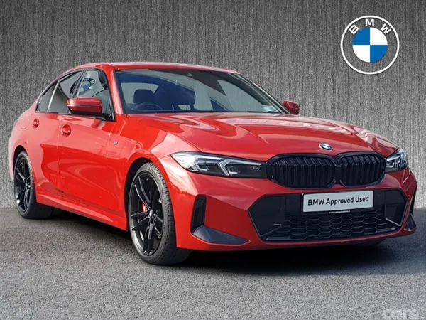 BMW 3-Series Saloon, Diesel, 2024, Red