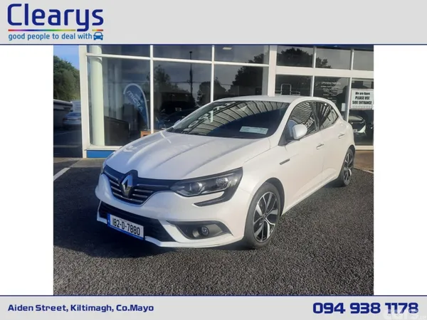 Renault Megane Hatchback, Diesel, 2018, White