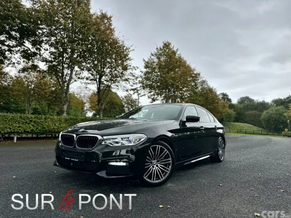 BMW 5-Series Saloon, Diesel, 2017, Black