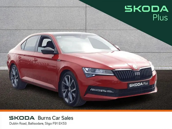 Skoda Superb Saloon, Diesel, 2024, Red