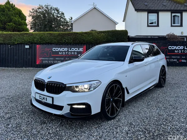 BMW 5-Series Estate, Diesel, 2019, White