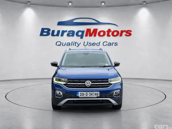Volkswagen T-Cross Hatchback, Petrol, 2020, Blue
