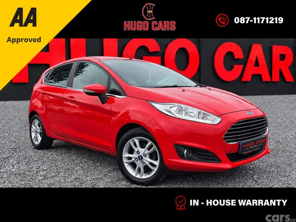 Ford Fiesta Hatchback, Petrol, 2016, Red