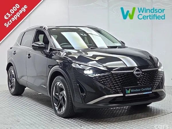 Nissan Qashqai MPV, Petrol Hybrid, 2026, Black
