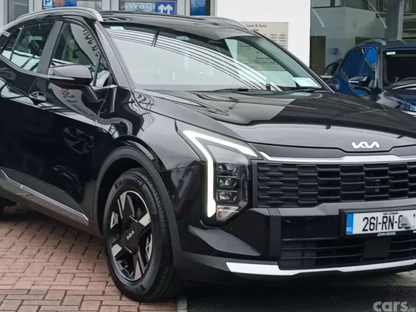 Kia Sportage SUV, Diesel Hybrid, 2026, Black