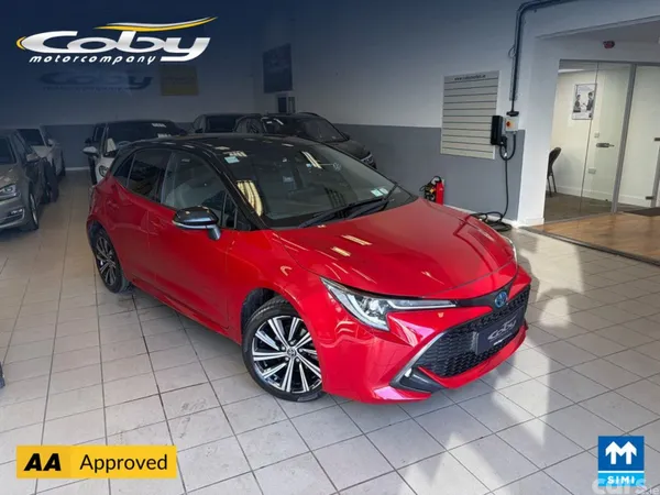 Toyota Corolla Hatchback, Petrol Hybrid, 2022, Red