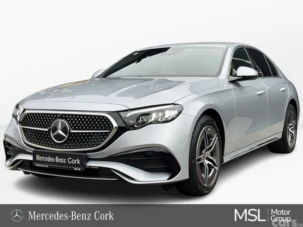 Mercedes-Benz E-Class Saloon, Diesel Hybrid, 2026, Silver