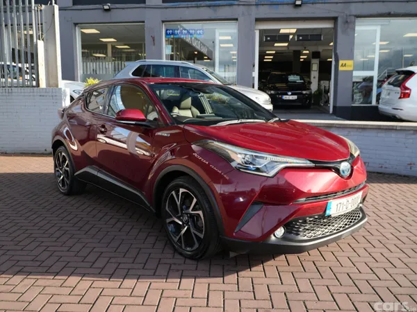 Toyota C-HR Hatchback, Petrol Hybrid, 2017, Red